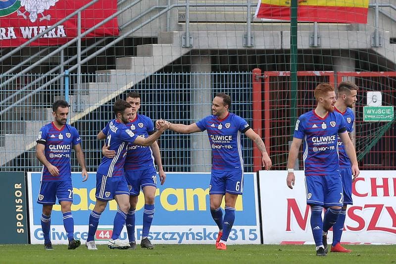 Football. Lotto Ekstraklasa. Piast Gliwice - Miedz Legnica. 17.03.2019