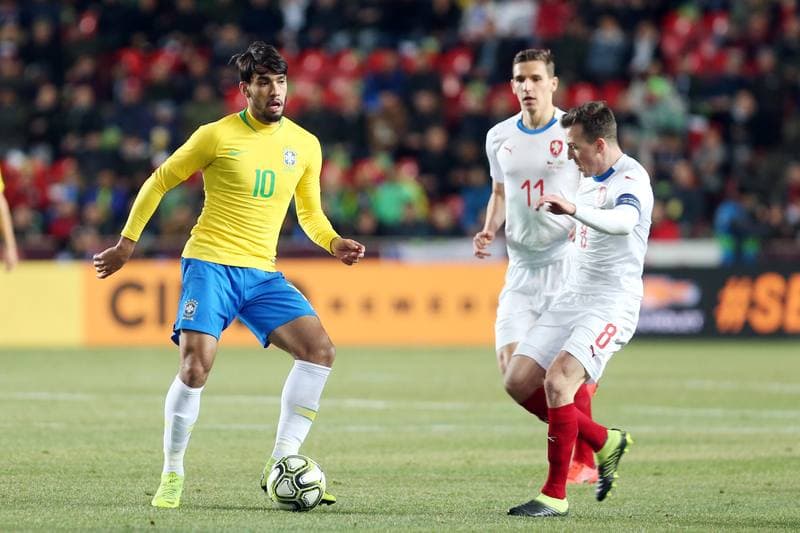 Football. International Friendly. Czech Republic - Brazil. 26.03.2019