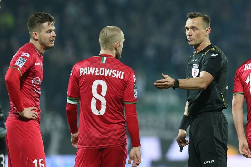 Football. Lotto Ekstraklasa. Zaglebie Sosnowiec - Wisla Krakow. 03.04.2019