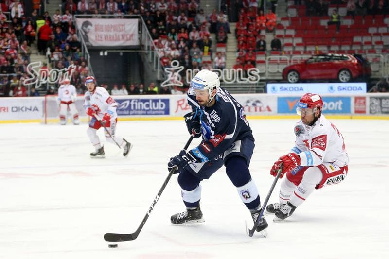 Ice Hockey. Tipsport Extraliga. Ocelari Trinec - Skoda Plzen. 04.04.2019