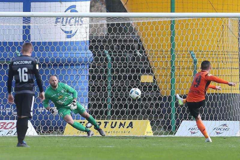 Football. Fortuna I Liga. GKS Katowice - Chrobry Glogow. 07.04.2019