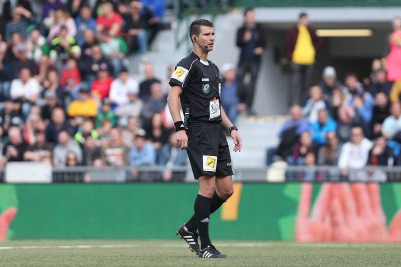 Football. Fortuna Liga. MSK Zilina - Slovan Bratislava. 14.04.2019
