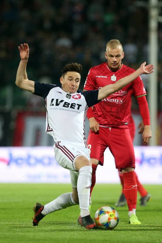 Football. Lotto Ekstraklasa. Zaglebie Sosnowiec - Wisla Krakow. 25.04.2019