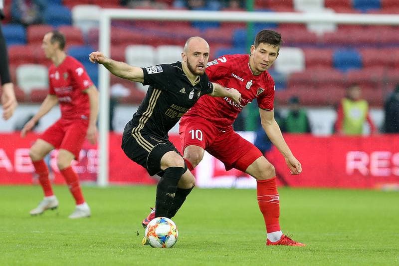 Football. Lotto Ekstraklasa. Gornik Zabrze - Zaglebie Sosnowiec. 29.04.2019