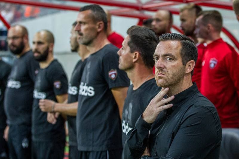 Football. UEFA Europa League. Spartak Trnava - Radnik Bijeljina. 18.07.2019