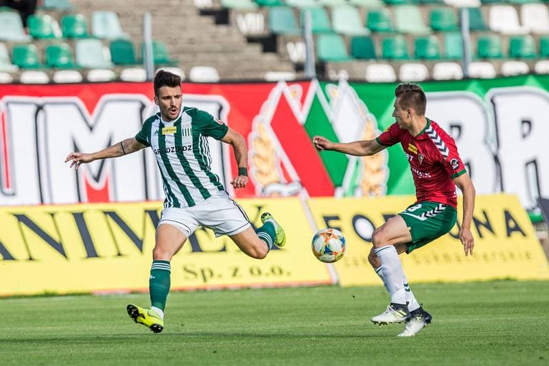 Football. Fortuna I Liga. Zaglebie Sosnowiec - Olimpia Grudziadz. 03.08.2019
