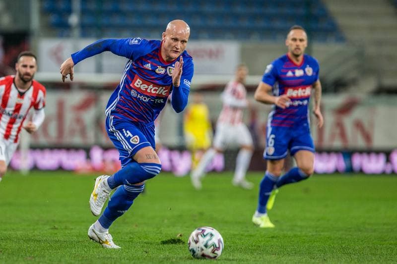 Football. PKO BP Ekstraklasa. Piast Gliwice - Cracovia Krakow. 22.02.2020