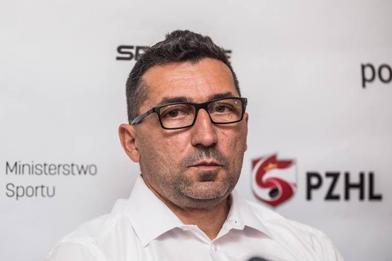 Ice Hockey. Poland national team. Press Conference. 25.06.2020