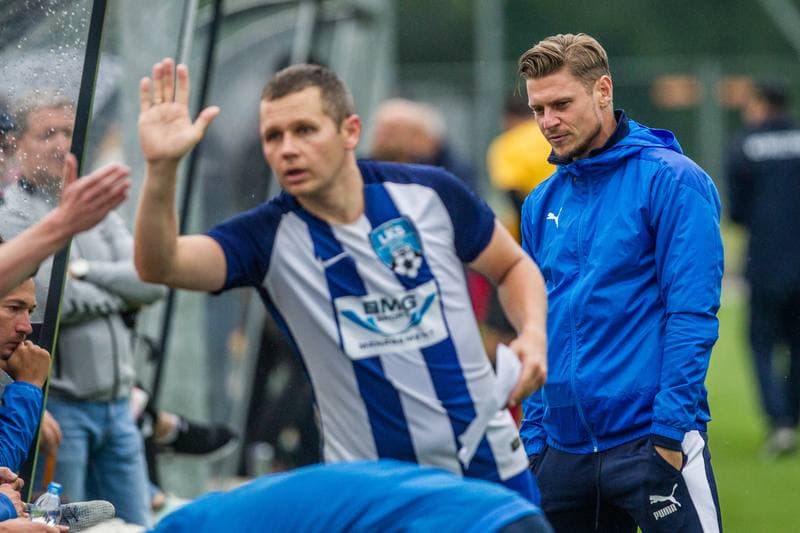 Football. Sparing. LKS Goczalkowice Zdroj - Wieczysta Krakow. 11.07.2020