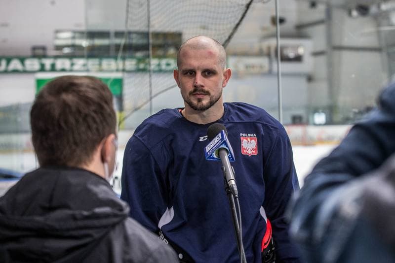 Ice Hockey. Poland national team. Training. 02.11.2020