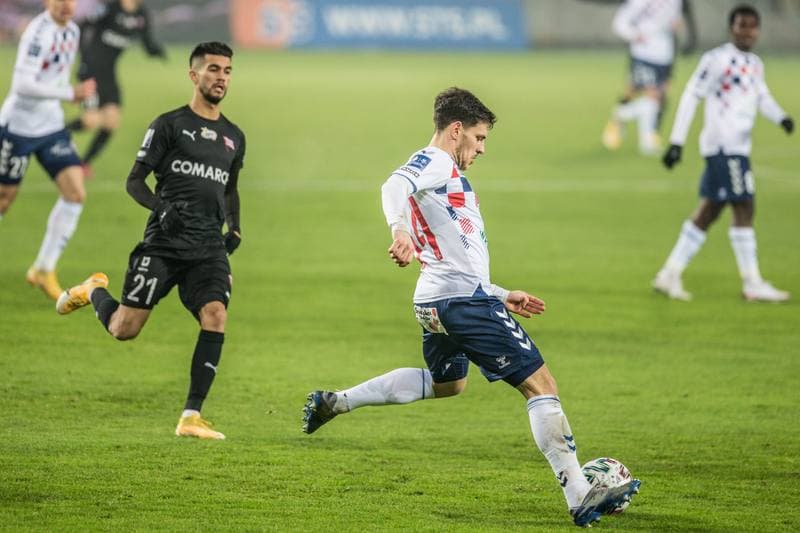 Football. PKO BP Ekstraklasa. Gornik Zabrze - Cracovia Krakow. 12.12.2020