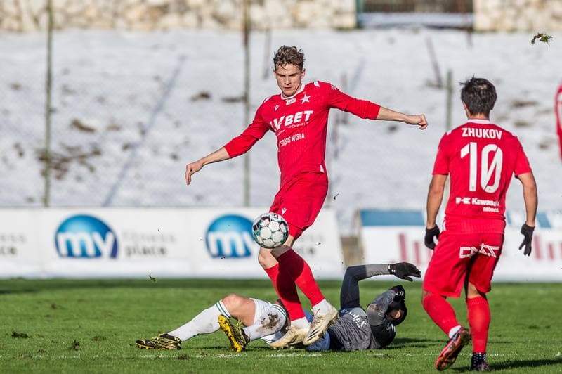 Football. Sparing. Zaglebie Sosnowiec - Wisla Krakow. 20.01.2021