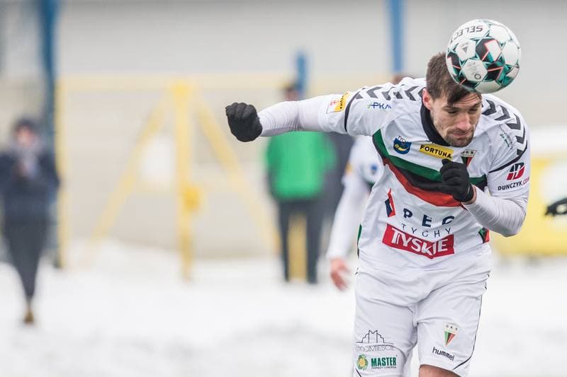 Football. Sparing. GKS Tychy - Bruk-Bet Termalica Nieciecza. 10.02.2021