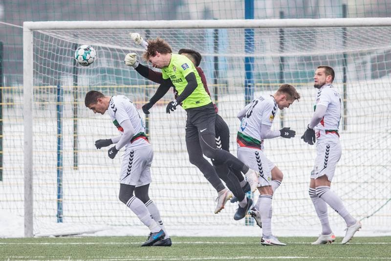 Football. Sparing. GKS Tychy - Puszcza Niepolomice. 13.02.2021
