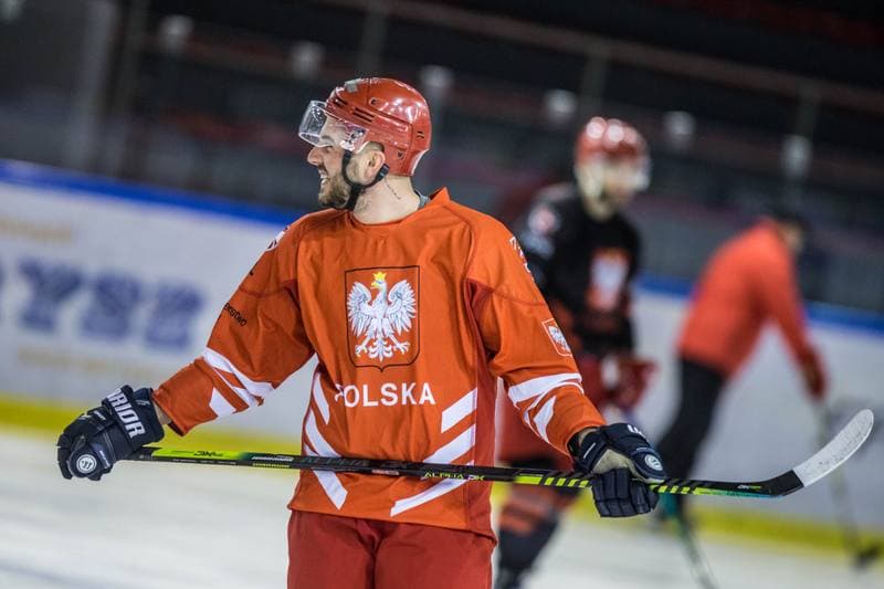 Ice Hockey. Poland national team. Training. 13.04.2021