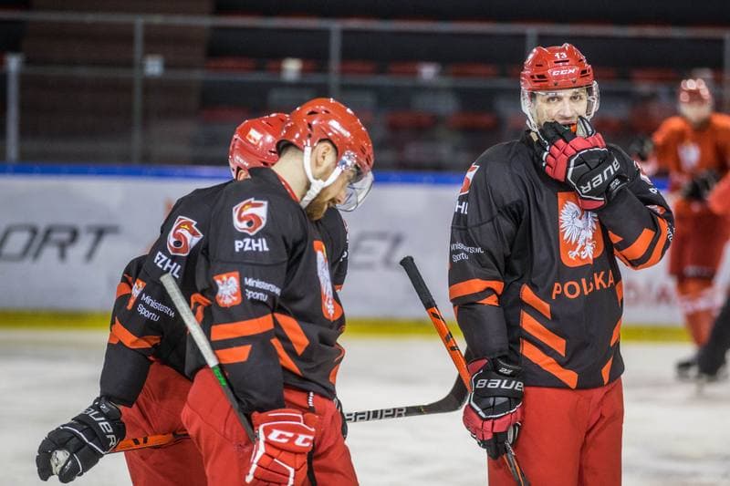Ice Hockey. Poland national team. Training. 15.04.2021