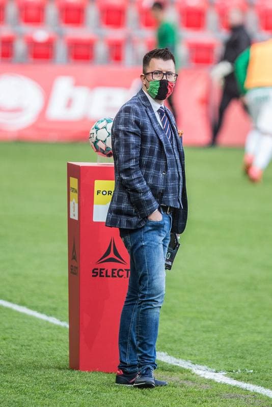 Football. Fortuna I Liga. GKS Tychy - Radomiak Radom. 20.04.2021