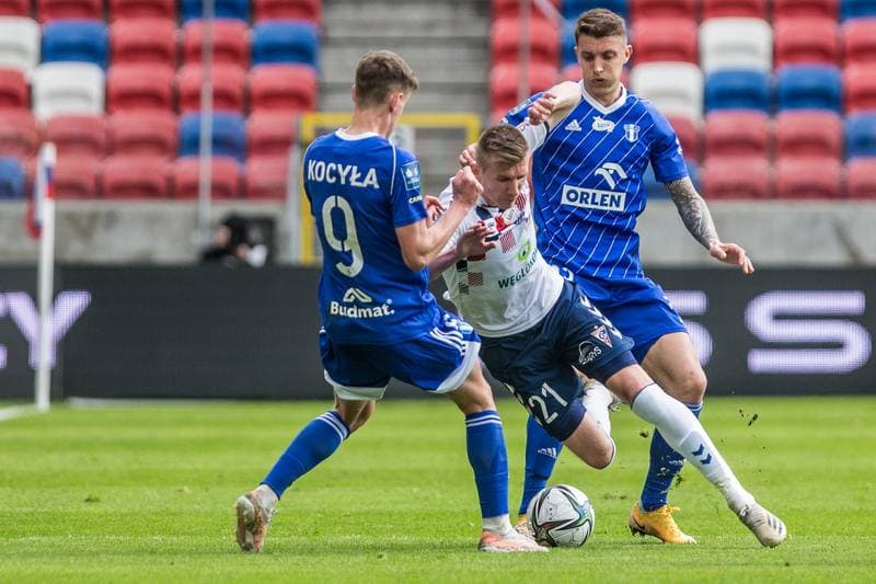 Football. PKO BP Ekstraklasa. Gornik Zabrze - Wisla Plock. 24.04.2021
