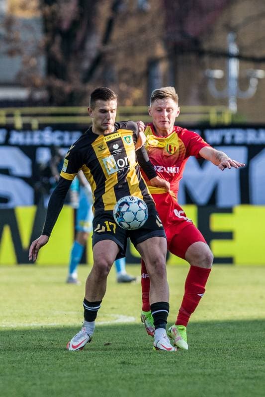 Football. Fortuna I Liga. GKS Katowice - Korona Kielce. 06.11.2021
