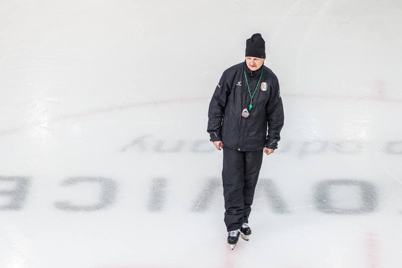 Ice Hockey. Poland national team. Training. 04.01.2022