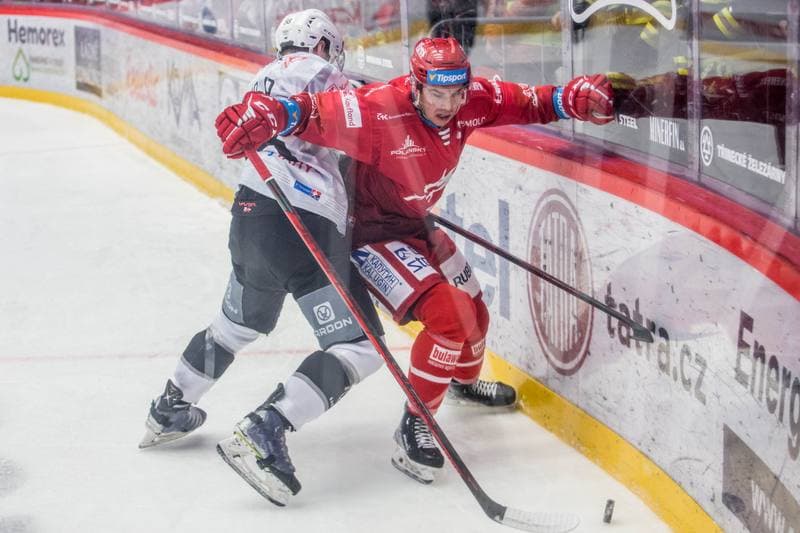 Ice Hockey. Tipsport Extraliga. Ocelari Trinec - Energie Karlovy Vary. 21.02.2022
