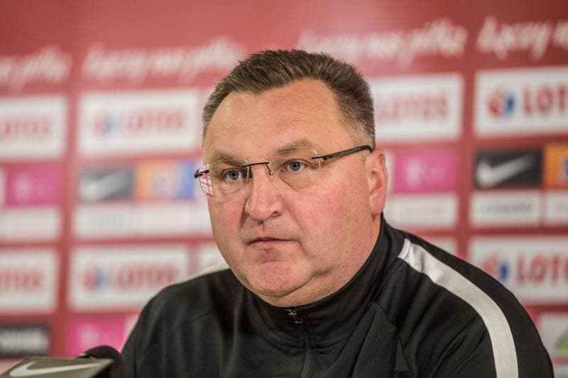 Football. Poland national team. Press Conference. 21.03.2022
