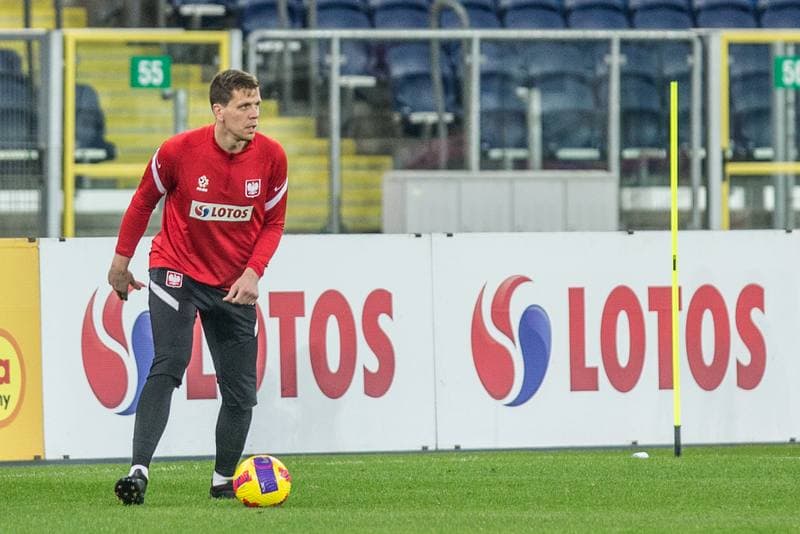 Football. Poland national team. Training. 21.03.2022