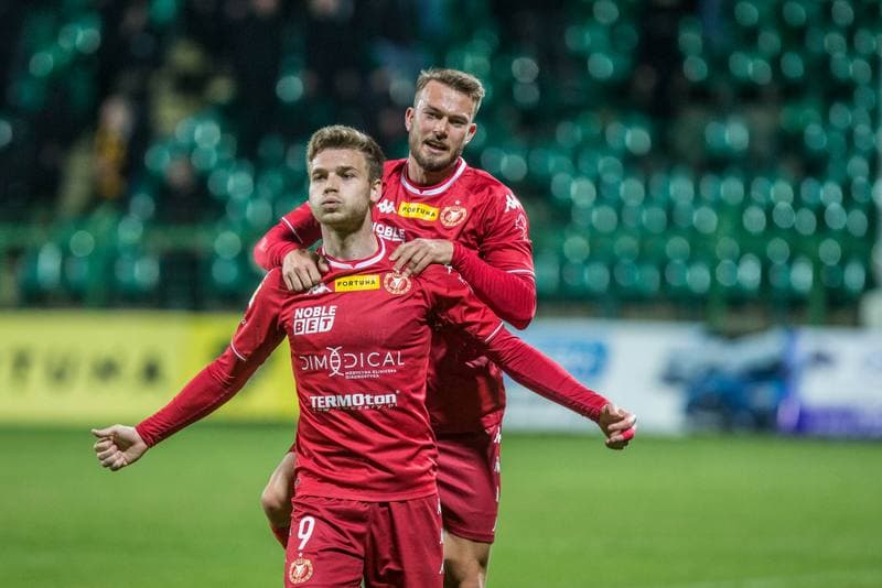 Football. Fortuna I Liga. GKS Katowice - Widzew Lodz. 06.04.2022
