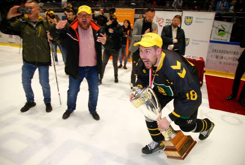 Ice Hockey. Re-Plast Unia Oswiecim - GKS Katowice. 08.04.2022
