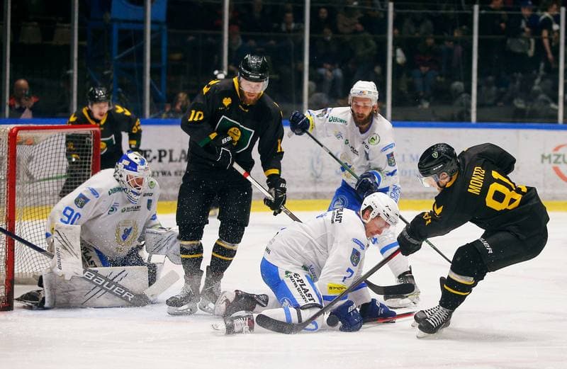 Ice Hockey. Re-Plast Unia Oswiecim - GKS Katowice. 08.04.2022