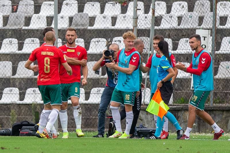 Football. Fortuna I Liga. Zaglebie Sosnowiec - Chrobry Glogow. 21.08.2022