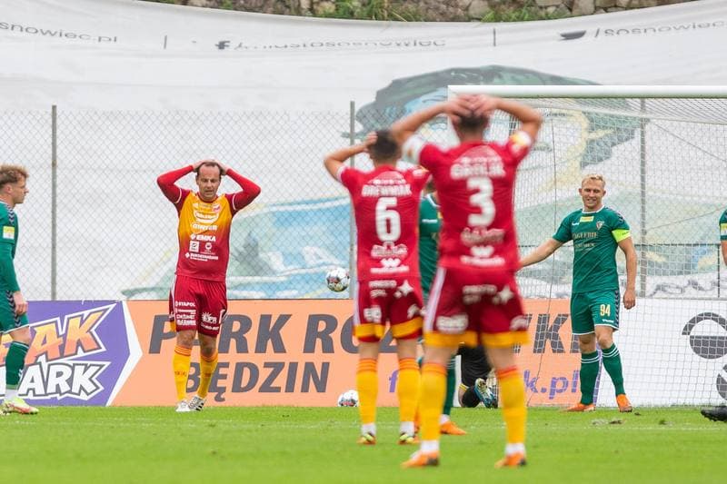 Football. Fortuna I Liga. Zaglebie Sosnowiec - Chojniczanka Chojnice. 18.09.2022