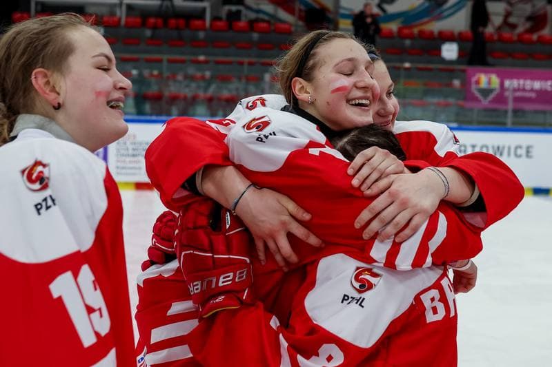 Ice Hockey. Women's U18 World Championship Division 1B. Poland - Korea. 10.01.2023