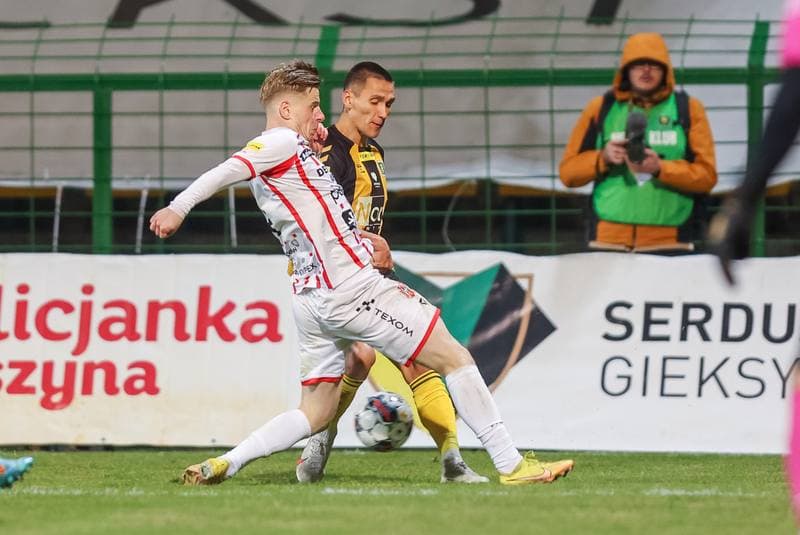 Football. Fortuna I Liga. GKS Katowice - Resovia Rzeszow. 18.03.2023
