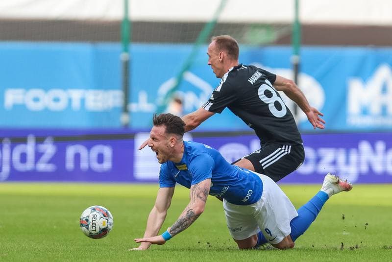 Football. Fortuna I Liga. Ruch Chorzow - LKS Lodz. 19.03.2023