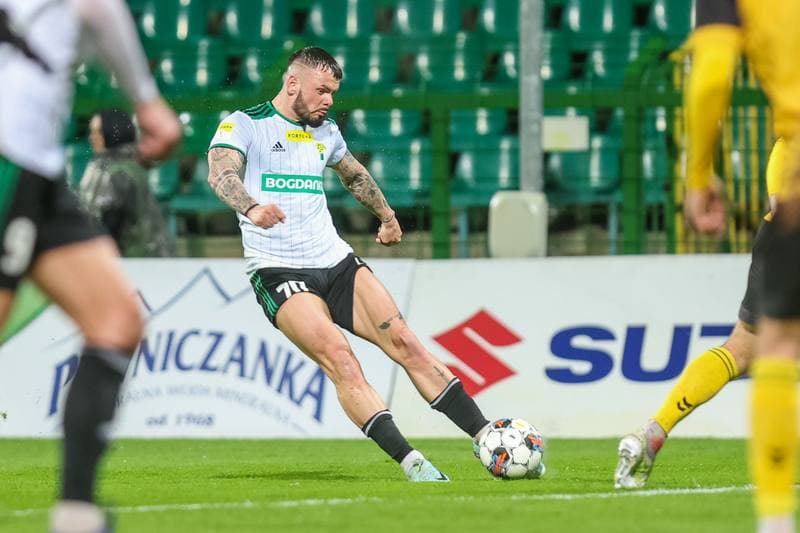 Football. Fortuna I Liga. GKS Katowice - Gornik Leczna. 15.04.2023
