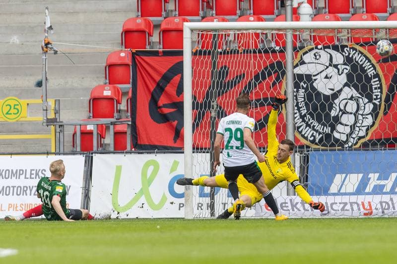 Football. Fortuna I Liga. GKS Tychy - Gornik Leczna. 29.04.2023