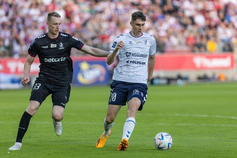 Football. PKO BP Ekstraklasa. Gornik Zabrze - Pogon Szczecin. 20.05.2023