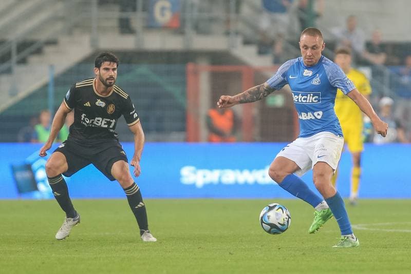 Football. PKO BP Ekstraklasa. Ruch Chorzow - LKS Lodz. 28.07.2023