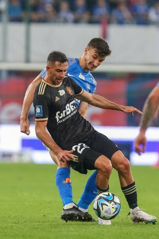 Football. PKO BP Ekstraklasa. Ruch Chorzow - LKS Lodz. 28.07.2023