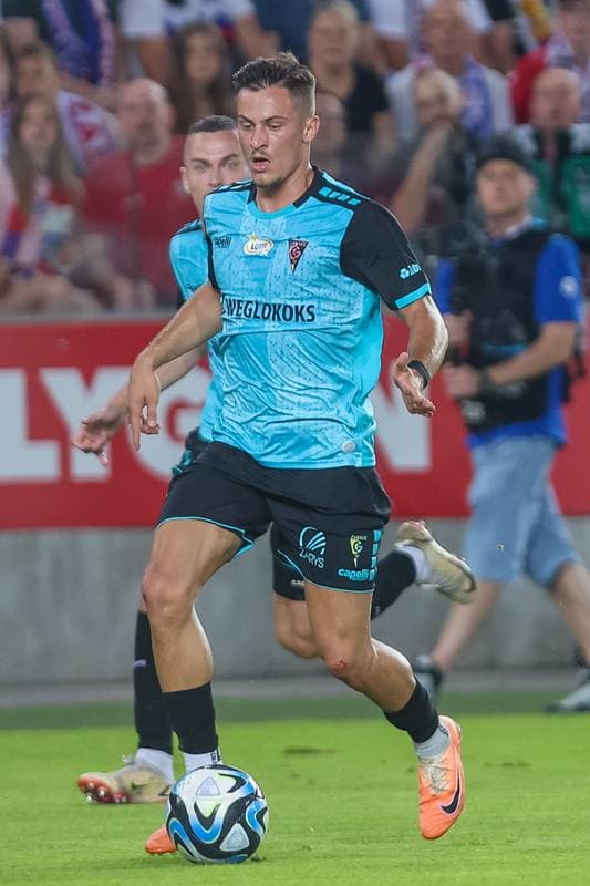 Football. PKO BP Ekstraklasa. Gornik Zabrze - Widzew Lodz. 18.08.2023