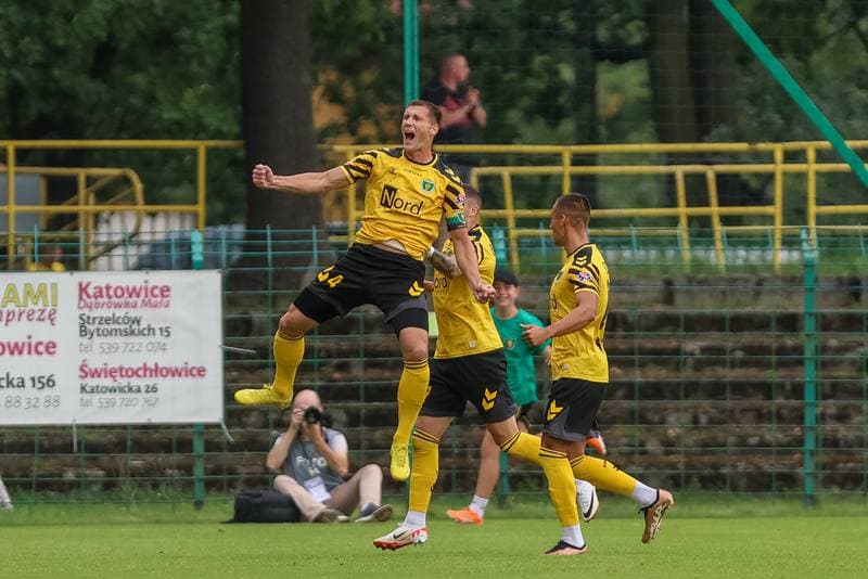 Football. Fortuna I Liga. GKS Katowice - Resovia Rzeszow. 26.08.2023