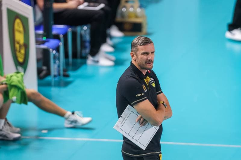 Volleyball. PlusLiga. GKS Katowice - Trefl Gdansk. 22.10.2023