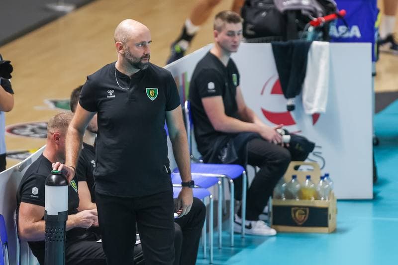 Volleyball. PlusLiga. GKS Katowice - Trefl Gdansk. 22.10.2023