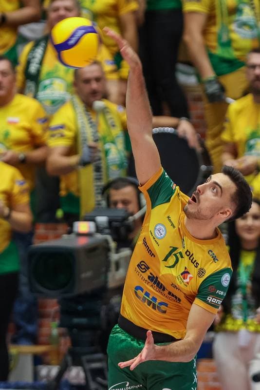 Volleyball. PlusLiga. Aluron CMC Warta Zawiercie - GKS Katowice. 05.11.2023