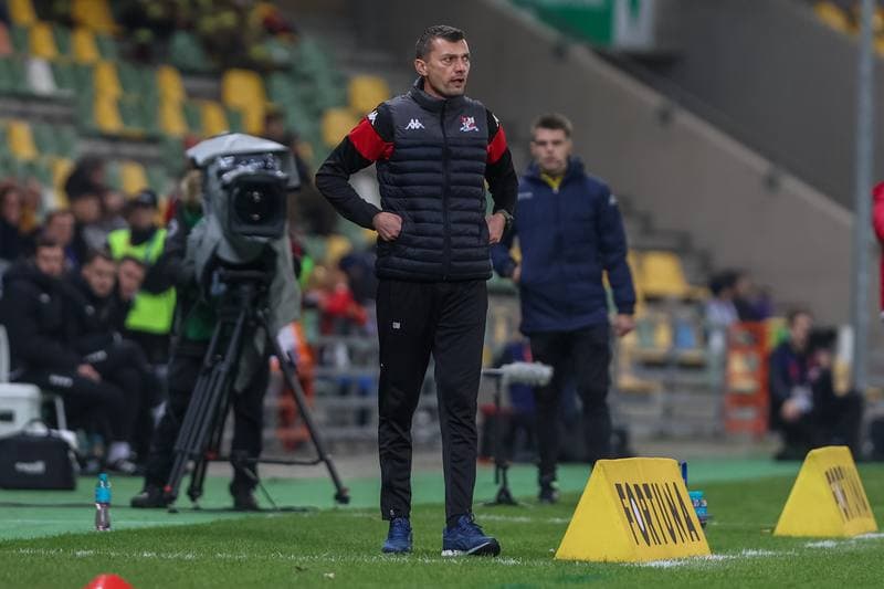 Football. Fortuna Puchar Polski. Podbeskidzie Bielsko-Biala - Pogon Szczecin. 07.11.2023