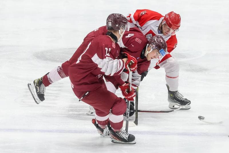 Ice Hockey. EIHC. Poland - Latvia. 10.11.2023