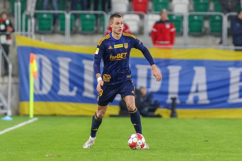 Football. Fortuna I Liga. Zaglebie Sosnowiec - Arka Gdynia. 12.11.2023