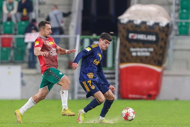 Football. Fortuna I Liga. Zaglebie Sosnowiec - Arka Gdynia. 12.11.2023