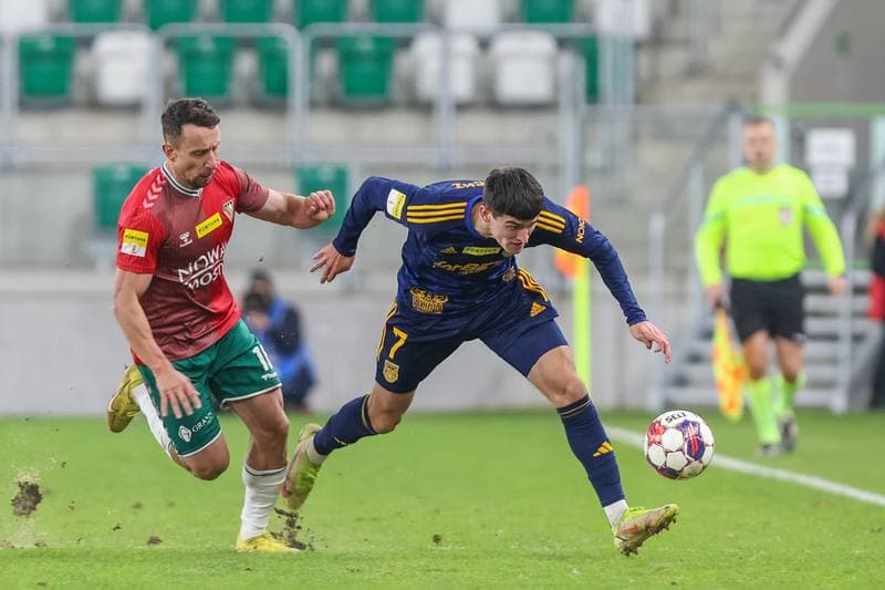 Football. Fortuna I Liga. Zaglebie Sosnowiec - Arka Gdynia. 12.11.2023
